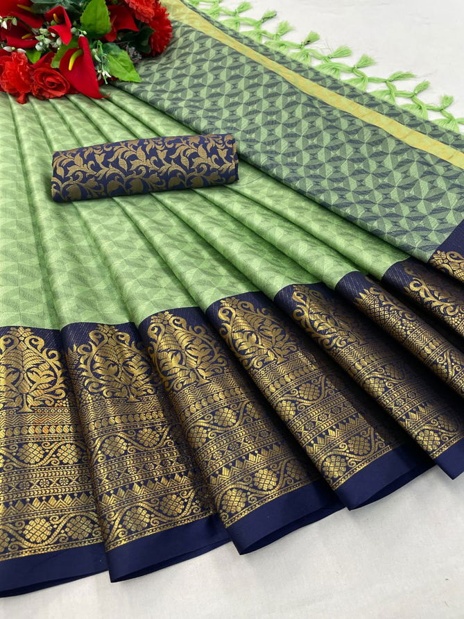 Aab Genius Non Catalogue Pure Mercerised cotton silk Designer Saree Catalogue